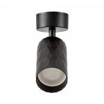 SPOT NOWOCZESNA LAMPA SUFITOWA CZARNA BOVA W1 LUMINA DECO