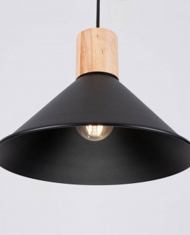 Lampa wisząca JAGA czarna Sollux SL.1320