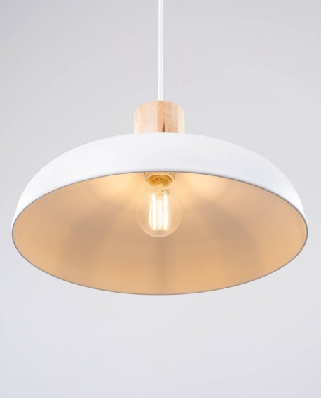 Lampa wisząca INDY biała Sollux SL.1323