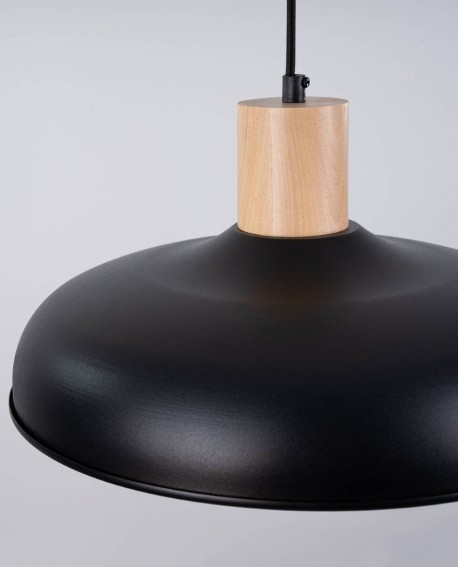 Lampa wisząca INDY czarna Sollux SL.1324