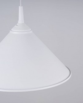 Lampa wisząca ZUMA biała Sollux SL.1325