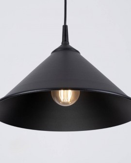 Lampa wisząca ZUMA czarna Sollux SL.1326