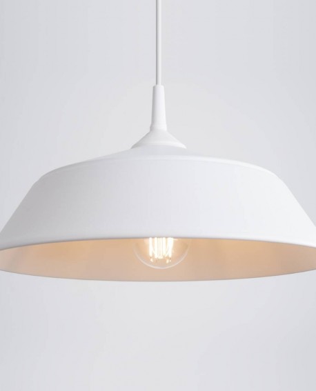 Lampa wisząca FRIKA biała Sollux SL.1327