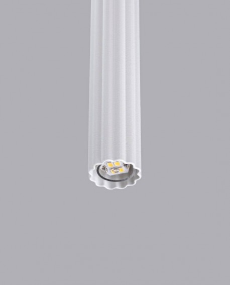 Lampa wisząca ARCHE 1 biała Sollux SL.1337