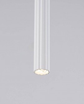 Lampa wisząca ARCHE 1 biała Sollux SL.1337