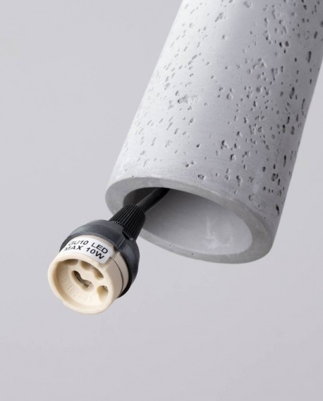 Lampa wisząca ELECTRA beton Sollux SL.1347