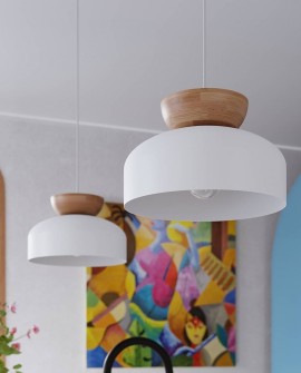 Lampa wisząca MARION biała Sollux SL.1350