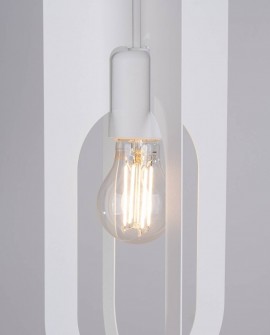 Lampa wisząca NICUS 1 biała Sollux SL.1360