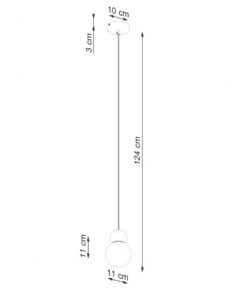 Lampa wisząca PEKKA 1 biała/naturalne drewno Sollux SL.1390