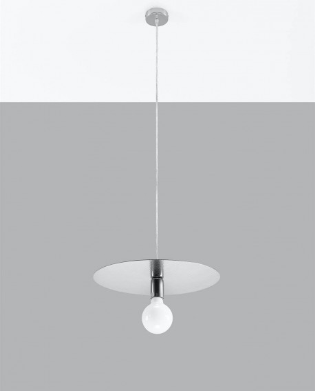 Lampa wisząca FLAVIO inox Sollux SL.0854