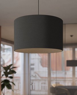 Lampa wisząca NOVA 30 czarna Sollux SL.1405