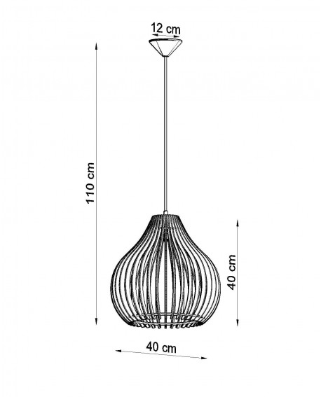 Lampa wisząca APRILLA Sollux SL.0639