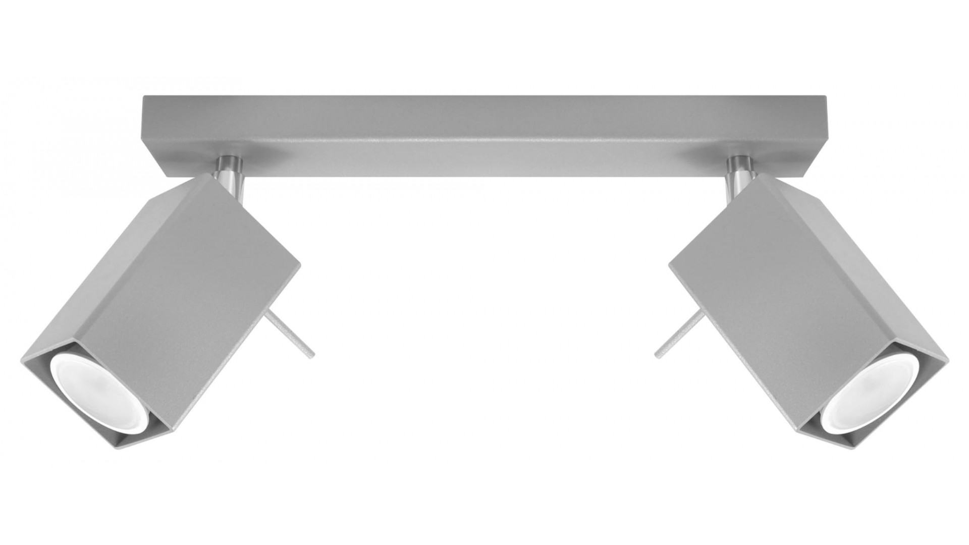 Plafon MERIDA 2 szary Sollux SL.0456