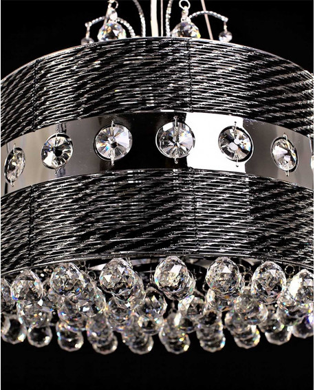 LAMPA WISZĄCA KRYSZTAŁOWA FIORISIA W4