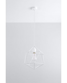 Lampa wisząca GASPARE biała Sollux SL.0290