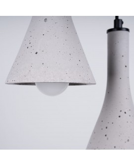 Lampa wisząca REA 3P beton Sollux SL.1226