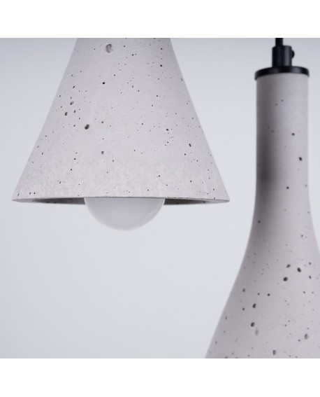 Lampa wisząca REA 3P beton Sollux SL.1226