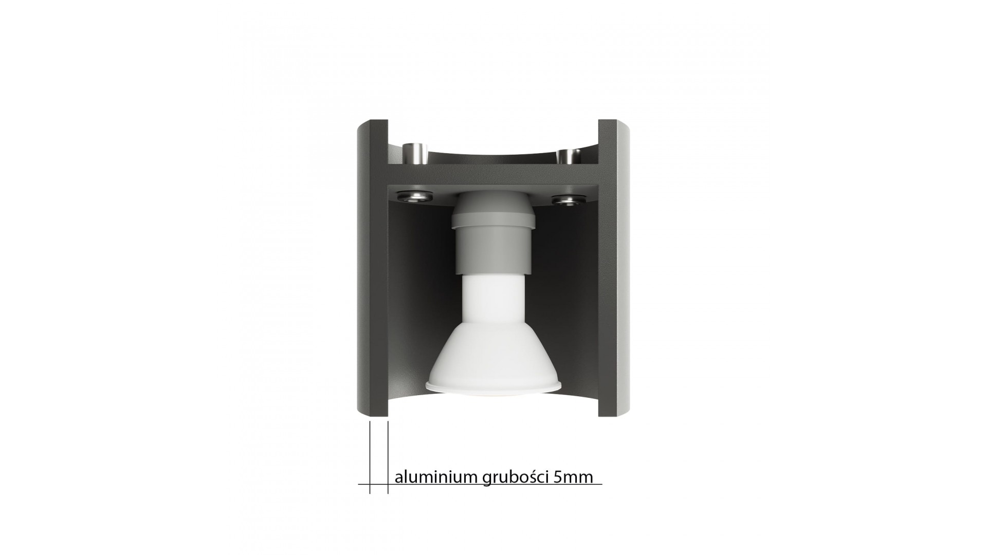 Plafon TIUBE biały Sollux SL.0695