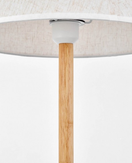 LAMPA STOJĄCA PODŁOGOWA BIAŁA TIRO LUMINA DECO