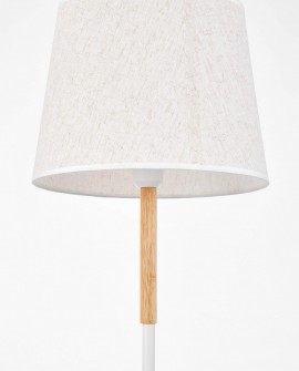 LAMPA STOJĄCA PODŁOGOWA BIAŁA TIRO LUMINA DECO