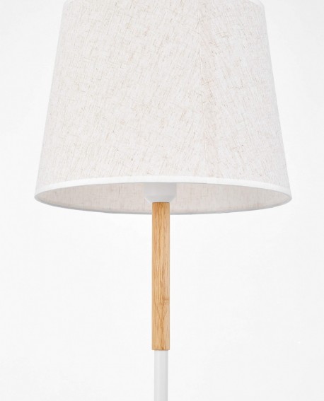LAMPA STOJĄCA PODŁOGOWA BIAŁA TIRO LUMINA DECO