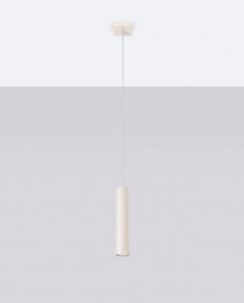 Lampa wisząca LAGOS 1 beżowa Sollux SL.1479