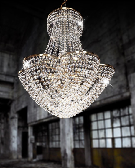 ŻYRANDOL KRYSZTAŁOWY AVIOLLA D60