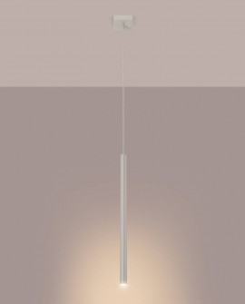 Lampa wisząca PASTELO 1 beżowa Sollux SL.1512