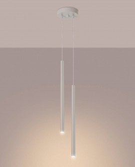 Lampa wisząca PASTELO 2 beżowa Sollux SL.1513