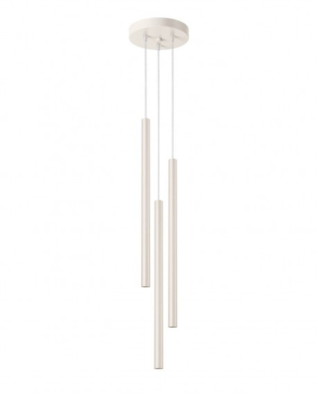 Lampa wisząca PASTELO 3P beżowa Sollux SL.1515
