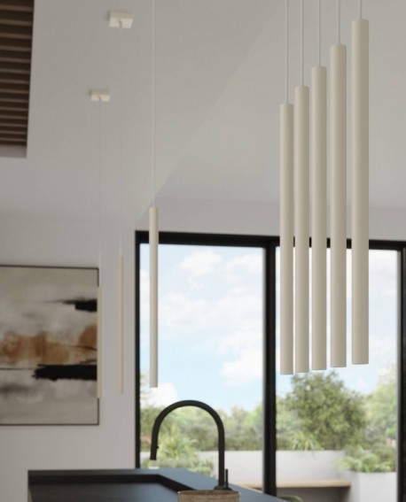 Lampa wisząca PASTELO 3P beżowa Sollux SL.1515