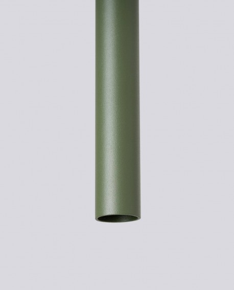 Lampa wisząca PASTELO 3P zielona oliwka Sollux SL.1521