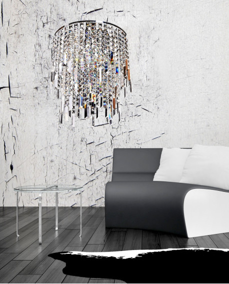 KRYSZTAŁOWA LAMPA WISZĄCA ZUCCHERO 350