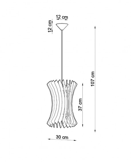Lampa wisząca ORIANA Sollux SL.0642