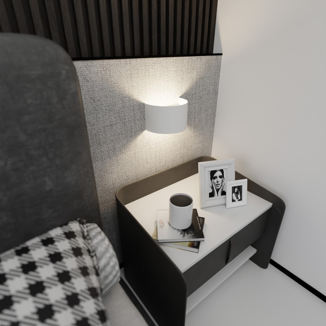 KINKIET LAMPA ŚCIENNA FOLD BIAŁA EMIBIG