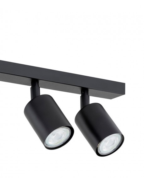 LAMPA SUFITOWA FLASH 6-PUNKTOWA CZARNA EMIBIG