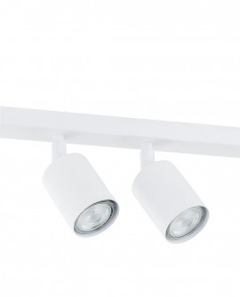 LAMPA SUFITOWA FLASH 6-PUNKTOWA BIAŁA EMIBIG