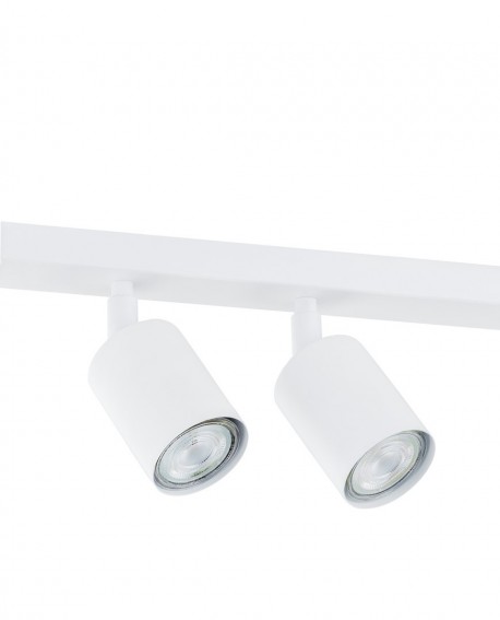 LAMPA SUFITOWA FLASH 6-PUNKTOWA BIAŁA EMIBIG