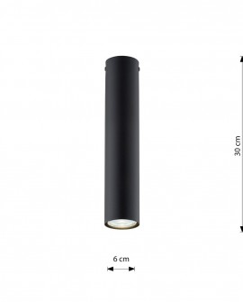 TECNO 1M BLACK oprawa oświetleniowa EMIBIG
