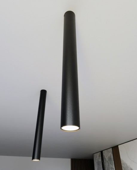 TECNO 1XL BLACK oprawa oświetleniowa EMIBIG