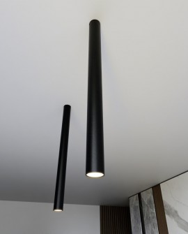 TECNO 1XXL BLACK oprawa oświetleniowa EMIBIG