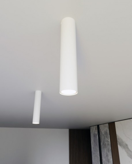 LAMPA TECNO 1M BIAŁA oprawa oświetleniowa