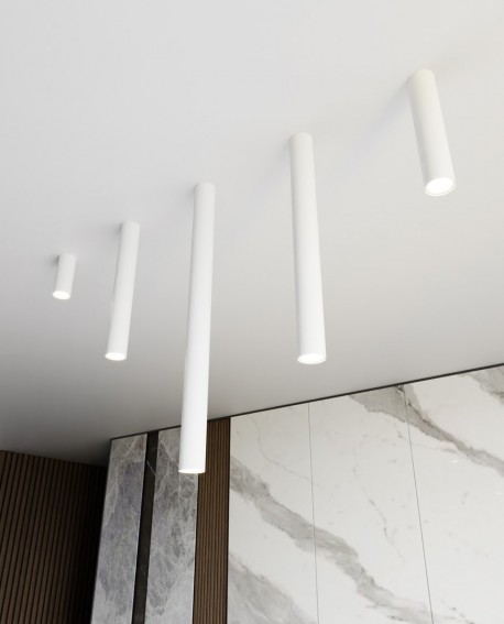 LAMPA TECNO 1M BIAŁA oprawa oświetleniowa