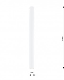 TECNO 1XXL WHITE oprawa oświetleniowa EMIBIG
