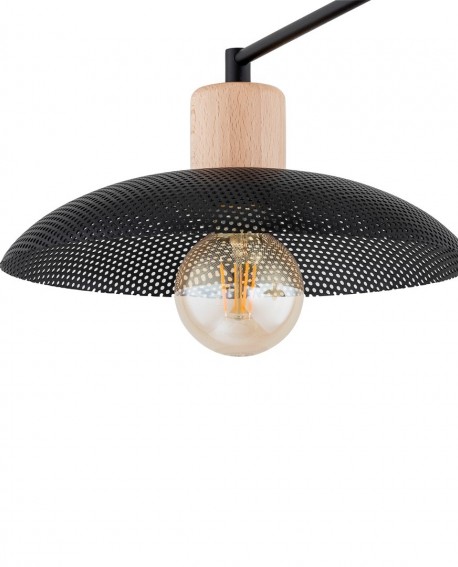 LAMPA SUFITOWA KOBE 2-PUNKTOWA CZARNA EMIBIG