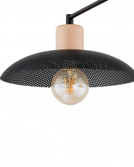 LAMPA SUFITOWA KOBE 4-PUNKTOWA CZARNA EMIBIG