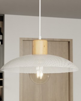LAMPA WISZĄCA KOBE 1 BIAŁA EMIBIG