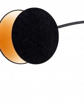 LAMPA WISZĄCA MOTIF 2 CZARNA ZŁOTA EMIBIG