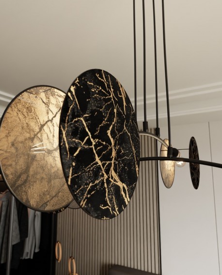 LAMPA WISZĄCA MOTIF 4 MARBEL EMIBIG
