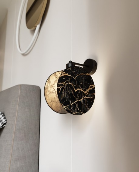 KINKIET LAMPA ŚCIENNA MOTIF K1 MARBEL EMIBIG